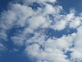 云,天空,積云