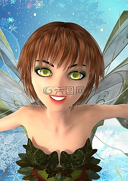 仙女,幻想,年輕