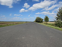 乡村道路,小街,泥道