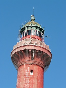 海,燈塔,海洋