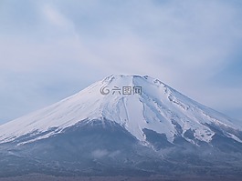 富士山,山,自然