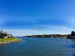 查看,海,景区