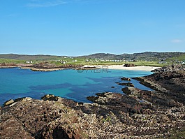 clachtoll海滩,洛钦弗,西海岸