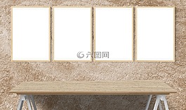 办公桌,墙,图像