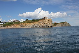 加拿大,gaspesie,石
