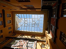 天空,窗口,玻璃