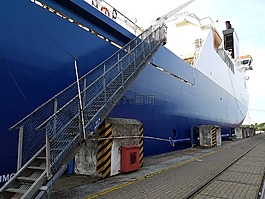 frachtschiff,端口,集装箱船