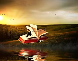本書,景觀,葉子