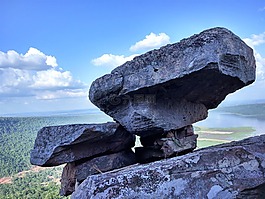 石,山,天空