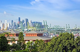 端口,新加坡,海事