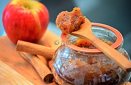 果醬,早餐,蘋(píng)果