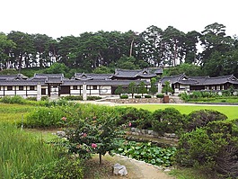 韓屋,蓮花,大韓民國(guó)