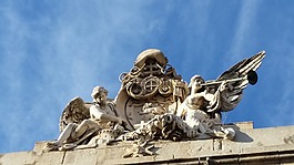 天使,天空,藍(lán)色