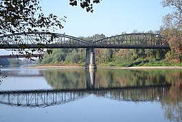 橋,河,秋
