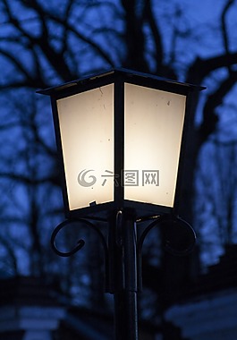 燈籠,晚上,街