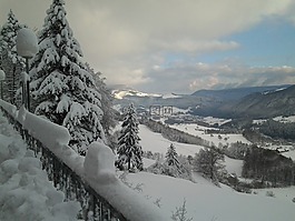 雪,景觀,汝拉