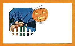 萬圣節(jié),南瓜,夜