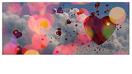 賀卡,模糊,心臟