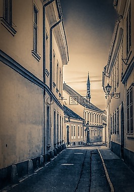 eger 城市,街,舊