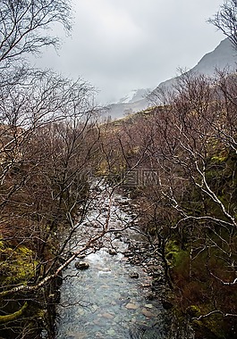 蘇格蘭,水,湖