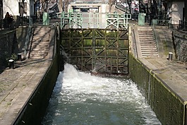 鎖,巴黎,通道