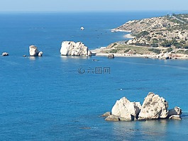 塞浦路斯,aphrodites搖滾,海
