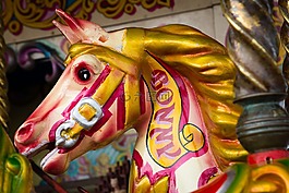 旋轉木馬,馬,樂趣