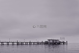 木板路,碼頭,水