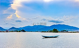 女王,吻,大海