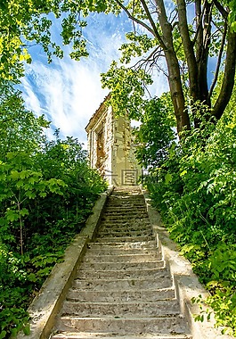 bychawa,废墟,城堡