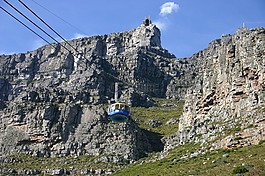 桌山,南非,吊車