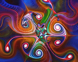 抽象,數字藝術,數字繪畫