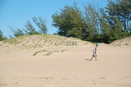 南非,美丽的海滩,桑迪海滩
