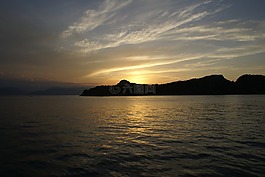 希臘,島,景觀