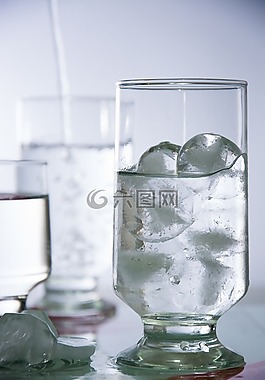水,冰,玻璃