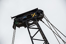 電纜,滑輪,起重機
