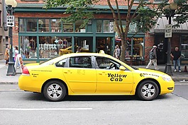 西雅圖,出租車,黃車
