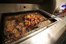 kibbeling,烘烤,鱼