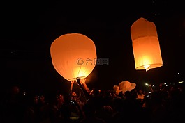 天灯,灯笼,佛教