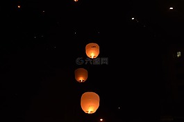 天灯,灯笼,佛教