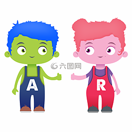 男孩,女孩,兒童