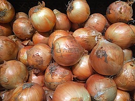 洋蔥,堆起,蔬菜