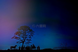 夕照,景觀,個(gè)人