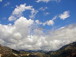 云,景觀,藍(lán)色