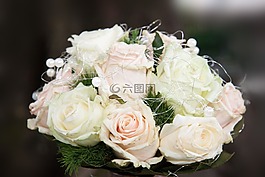 花束,玫瑰,婚禮花束