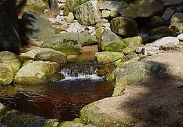 水,流,岩石