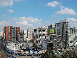 圣地亞哥,智利,市中心
