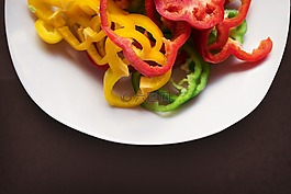盤,胡椒,美食