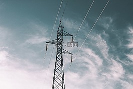 權力,電氣,天空