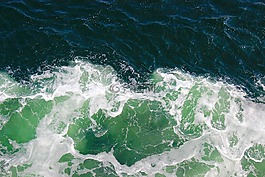 海洋,泡沫,水